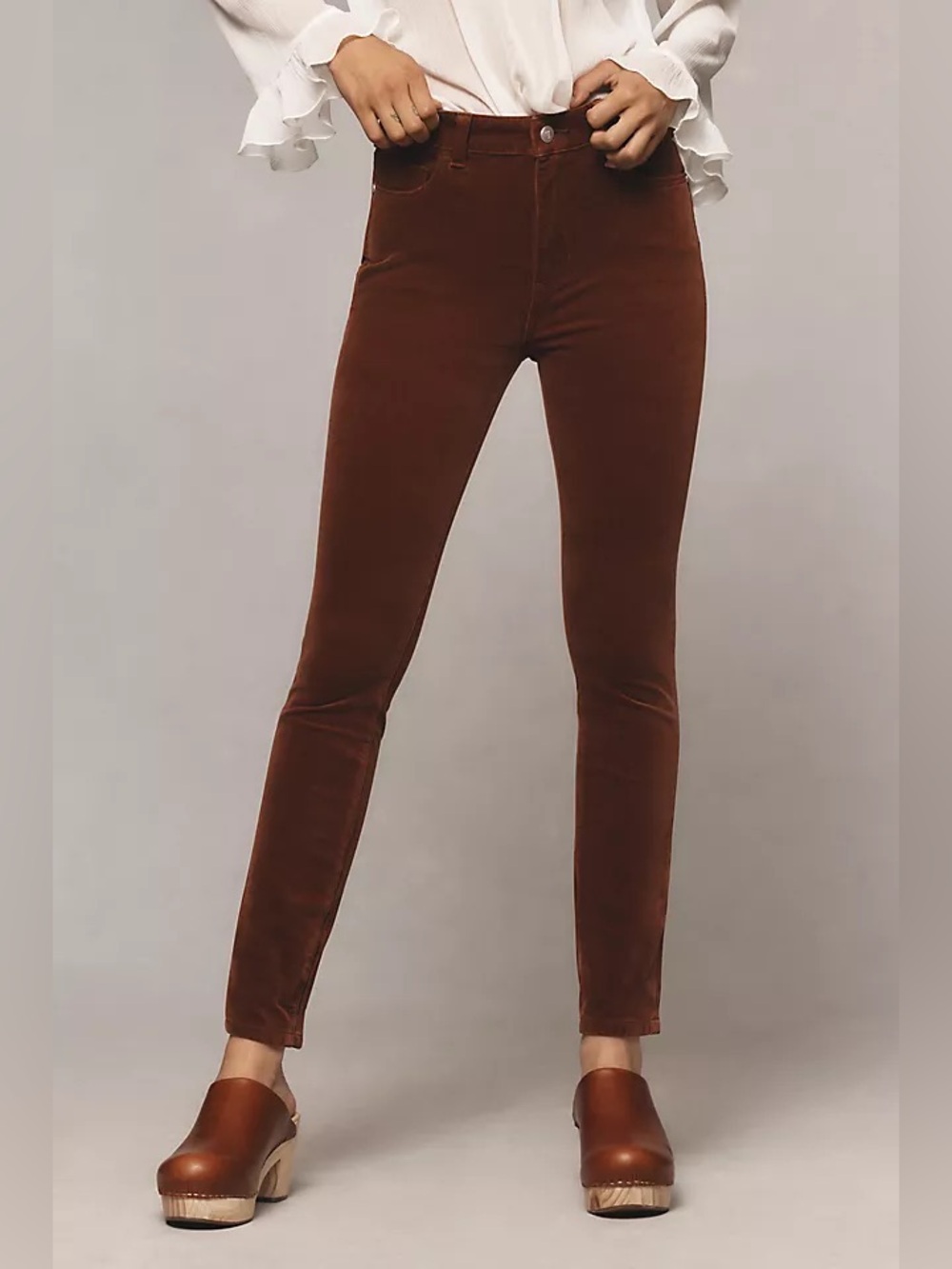 Pilcro Corduroy High-Rise Skinny Jeans
